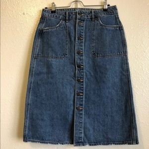 Jean skirt